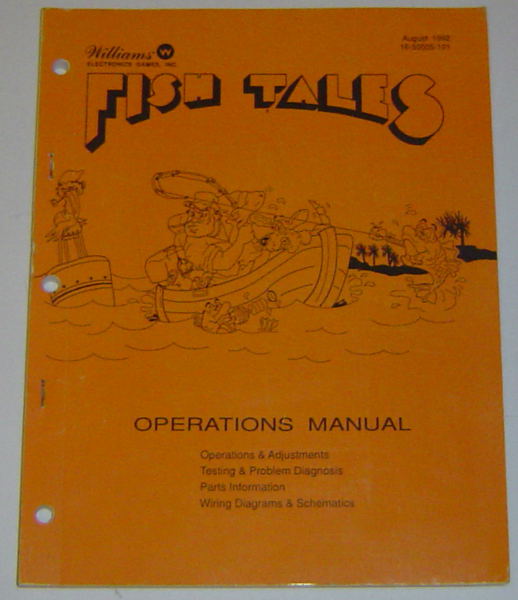 (image for) Williams Fish Tales Operations Manual